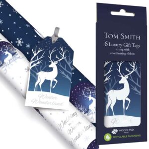 Tom Smith 6 Luxury Winter Wonderland Gift Tags