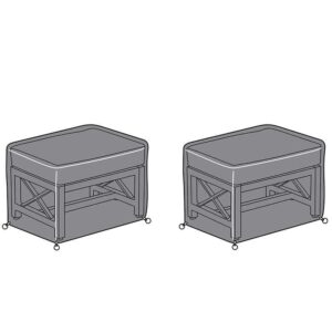 Twin pack of Sorrento Stool Covers