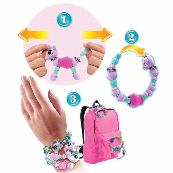 Twisty Petz - 3-Pack - Surprise Collectible Bracelet Set for Kids (Styles Vary) method