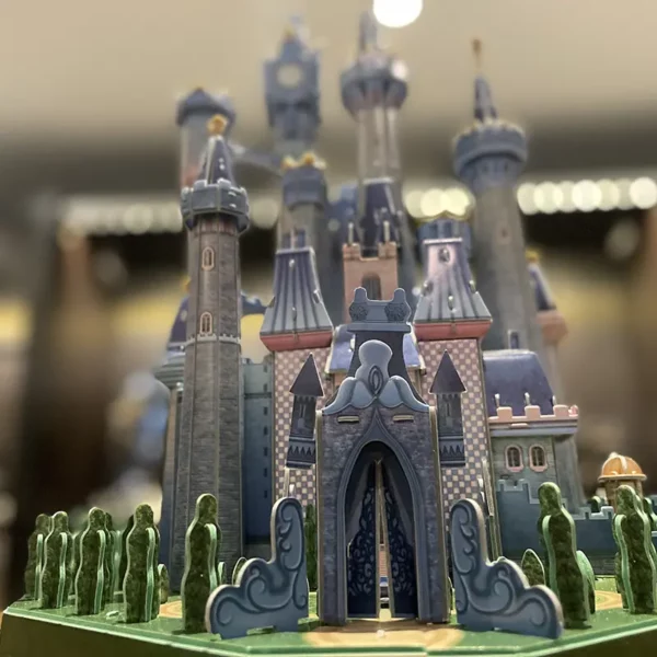 Disney Frozen Cinderella Castle 3D Puzzle close