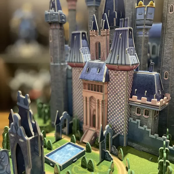 Disney Frozen Cinderella Castle 3D Puzzle door close