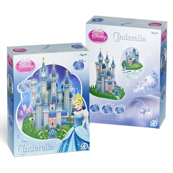 Disney Frozen Cinderella Castle 3D Puzzle packshot