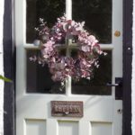 Violet Eucalyptus Whirl on door