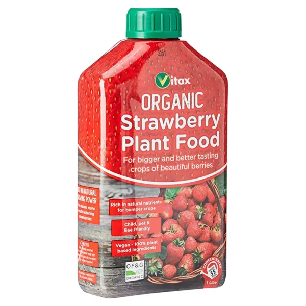Vitax Organic Strawberry Plant Food Liquid Concentrate (1 litre)