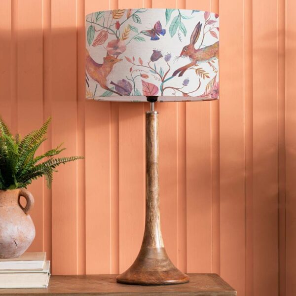 Voyage Maison Tall Kinross Table Lamp with Leaping Fauna Eva Shade