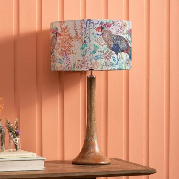 Voyage Maison Small Kinross Table Lamp with Lady Amherst Eva Shade