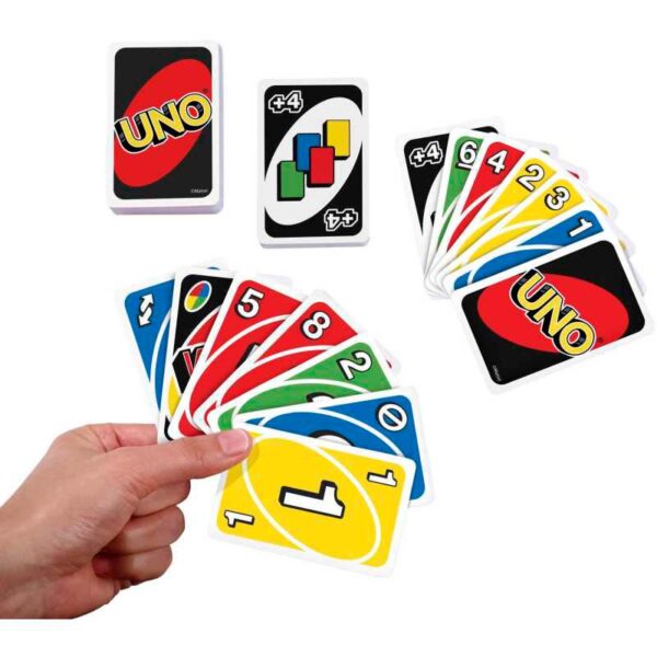 UNO Original Card Game example hand