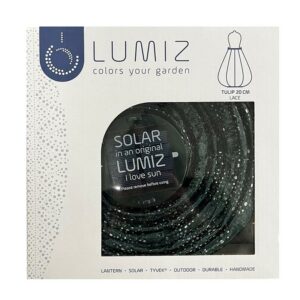 Lumiz tulip 20cm lantern studio image