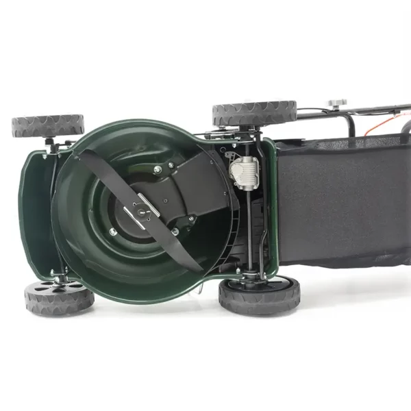 Webb Classic 41cm/16" Self Propelled Petrol Rotary Lawn Mower underside