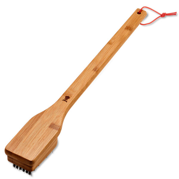 Weber Barbecue Brush Bamboo 45cm top
