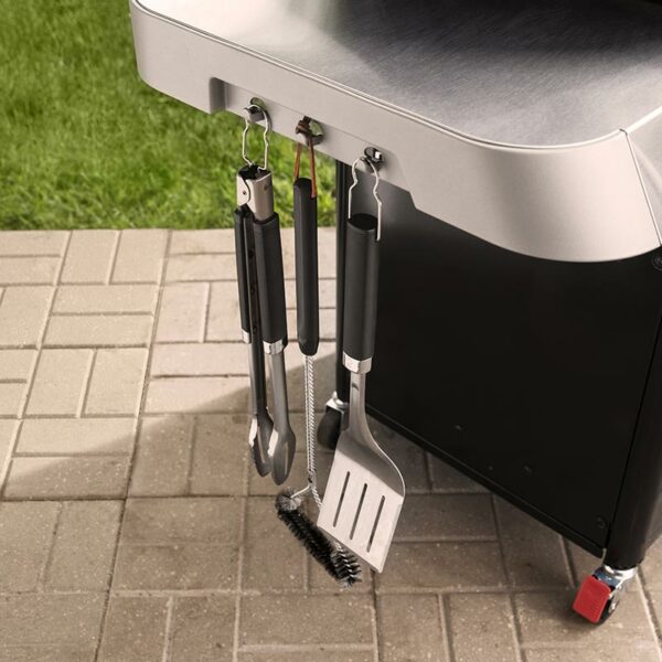 Weber Genesis E-315 Gas Grill Barbecue tool hooks