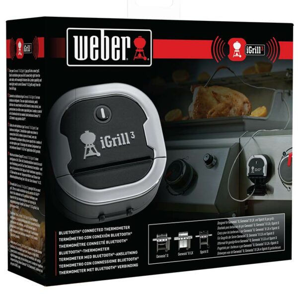 Weber igrill 3 Food Temperature Probes packaging