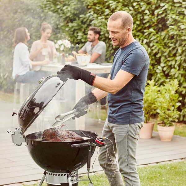 Weber Master-Touch GBS Premium E-5770 Charcoal Barbecue 57cm lifestyle