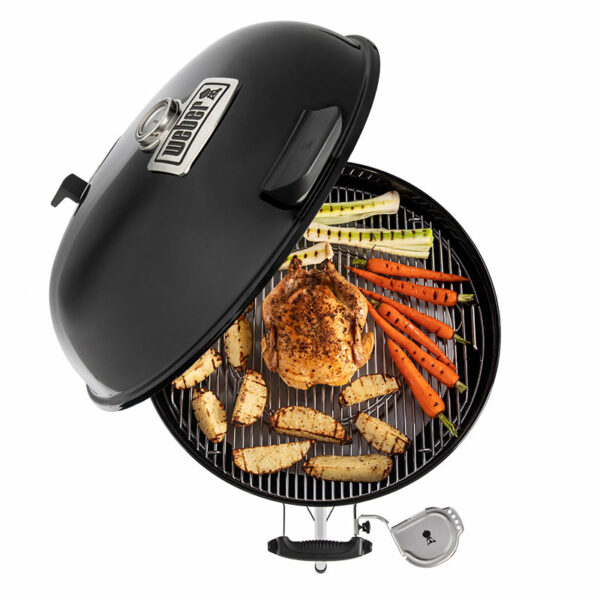 Weber Master-Touch GBS Premium E-5770 Charcoal Barbecue 57cm food