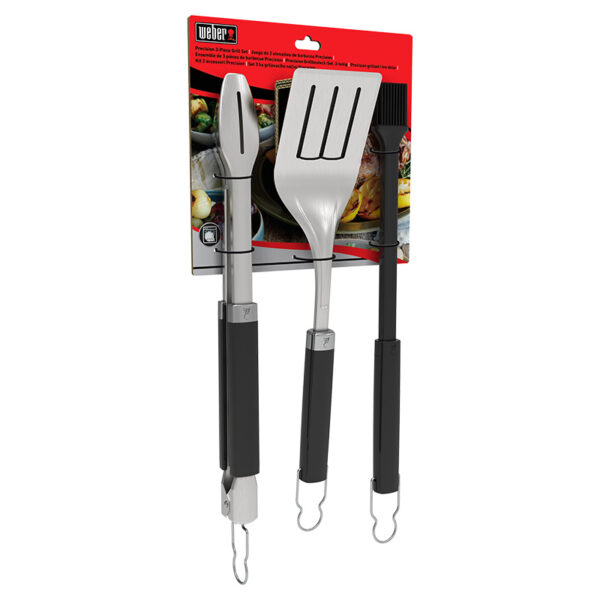 Weber Precision 3-Piece Barbecue Tool Set packaging