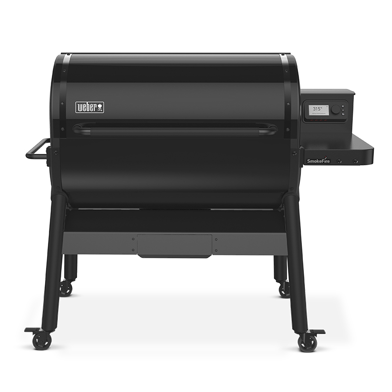 Weber SmokeFire EPX6 Wood Pellet Grill, Stealth Edition main
