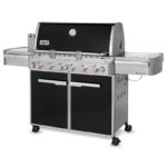 Weber Summit E-670 Gas Barbecue offset