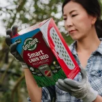 Westland Gro-Sure Smart Seed Fast Start (1kg) reading label