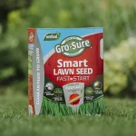 Westland Gro-Sure Smart Seed Fast Start (1kg) sat on grass