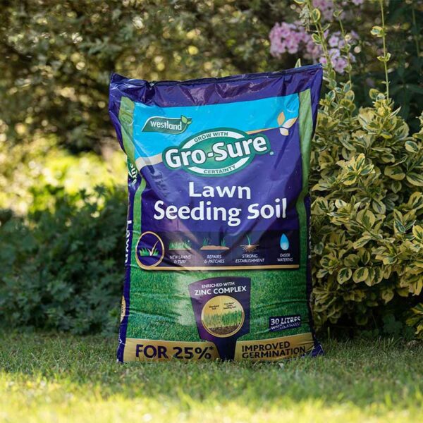Westland lawn seeding soil lifestyle image