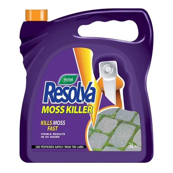 Westland Resolva Moss Killer Ready to Use (3 litre)