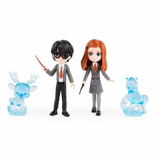 Wizarding World, Magical Minis Harry Potter and Ginny Weasley Patronus Friendship Set, Ages 5+