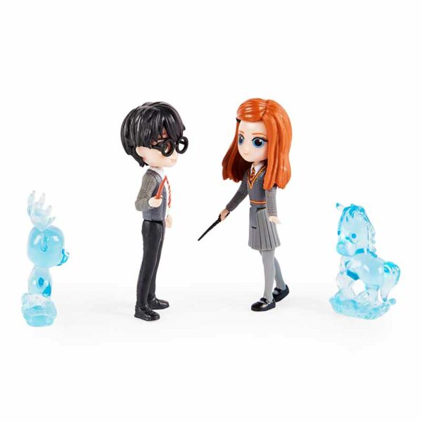 Wizarding World, Magical Minis Harry Potter and Ginny Weasley Patronus Friendship Set, Ages 5+ together