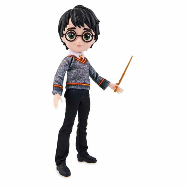 Wizarding World, Harry Potter Collectible 8" Doll in Hogwarts Gryffindor Uniform with Accessories, Ages 5+ left