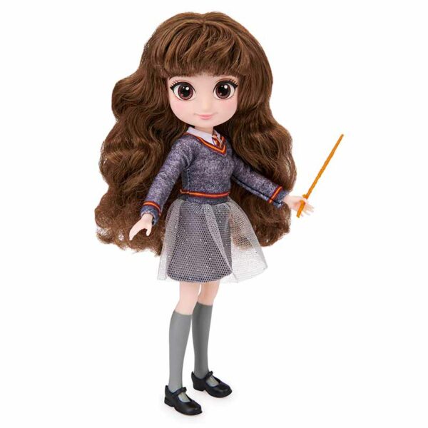 Wizarding World, Hermione Granger Collectible 8" Doll in Harry Potter Hogwarts Gryffindor Uniform, Ages 5+ close