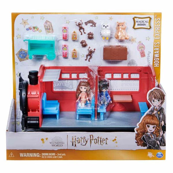 Wizarding World Harry Potter, Magical Minis Hogwarts Express Train Toy Playset, Ages 6+ packshot
