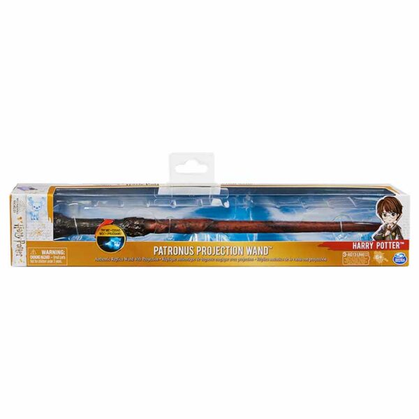 Official Wizarding World, 12-Inch Harry Potter Patronus Projection Wand with Stag Figure, Lights and Sounds, Ages 6+ packshot
