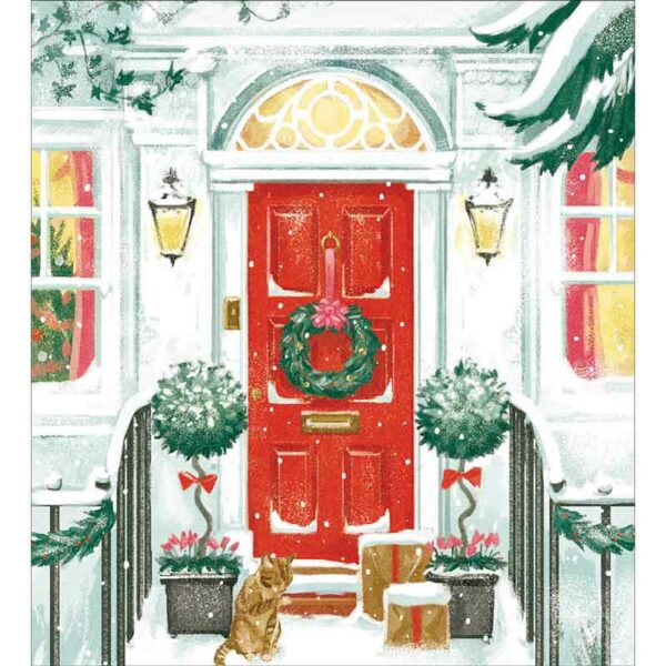 Woodmansterne Charity Christmas Cards - Festive Greetings (Pack of 5)