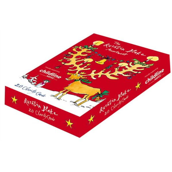 Quentin Blake Charity Christmas Card Assortment Box (Pack of 20)