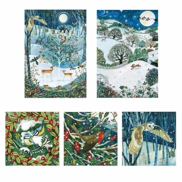 RSPB Charity Christmas Card Assortment Box (Pack of 20)