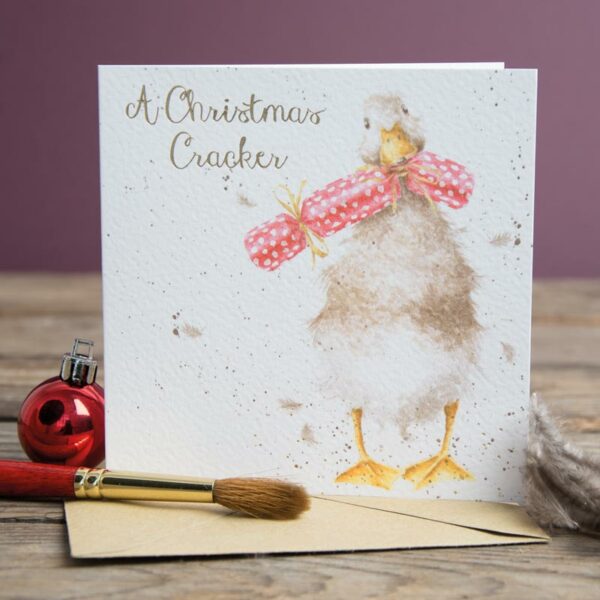 Wrendale Designs Boxed Cards - Christmas Cracker (Pack of 8)