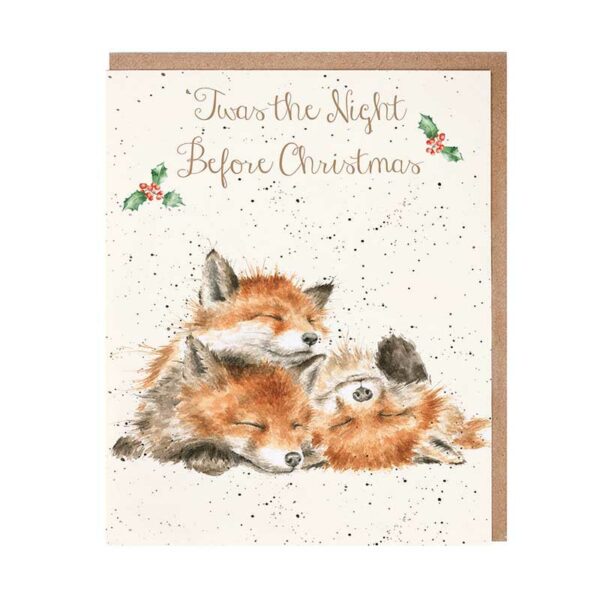 Wrendale Designs Notecard Pack - The Night Before Christmas (Pack of 8)