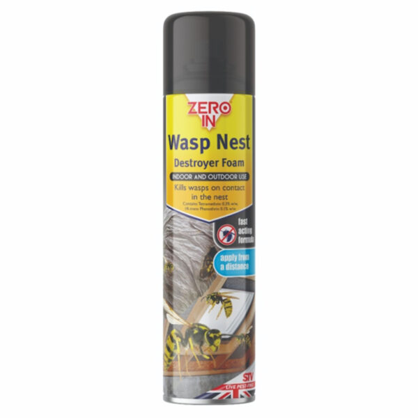 Zero In Wasp Nest Destroyer Foam (300ml)