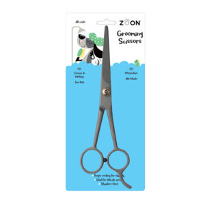 Zoon Grooming Scissors in packaging