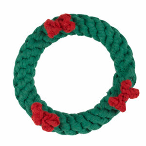Zoon Holly Rope Ring Dog Toy