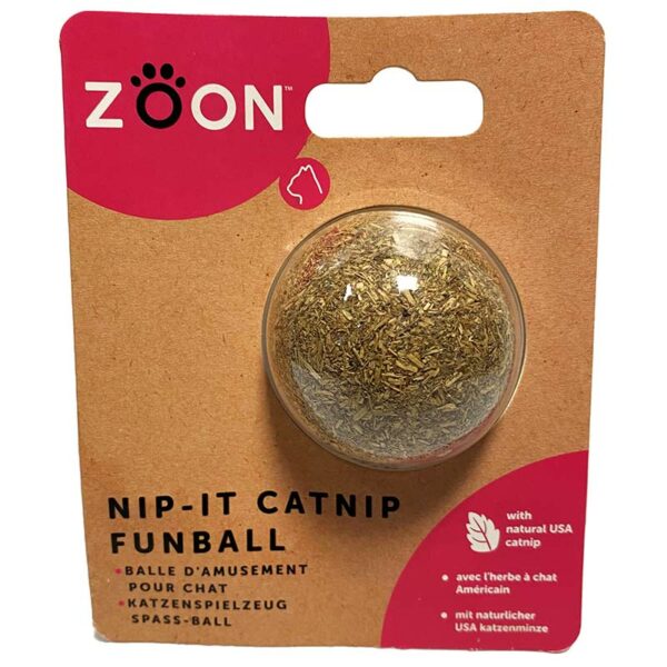 Zoon Nip-it Catnip FunBall