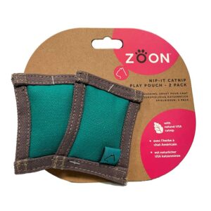 Zoon Nip-it Catnip Play Pouch 2 Pack